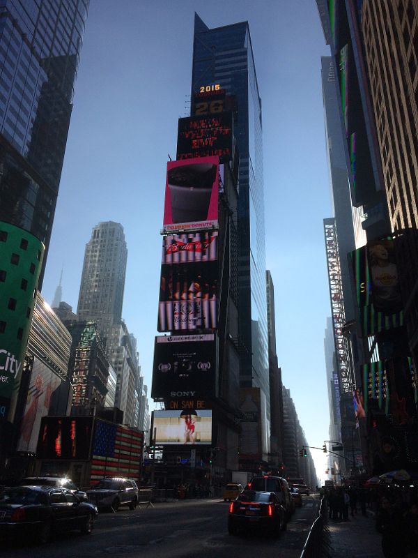 New York City Times Square 03C View South To 1 Times Square